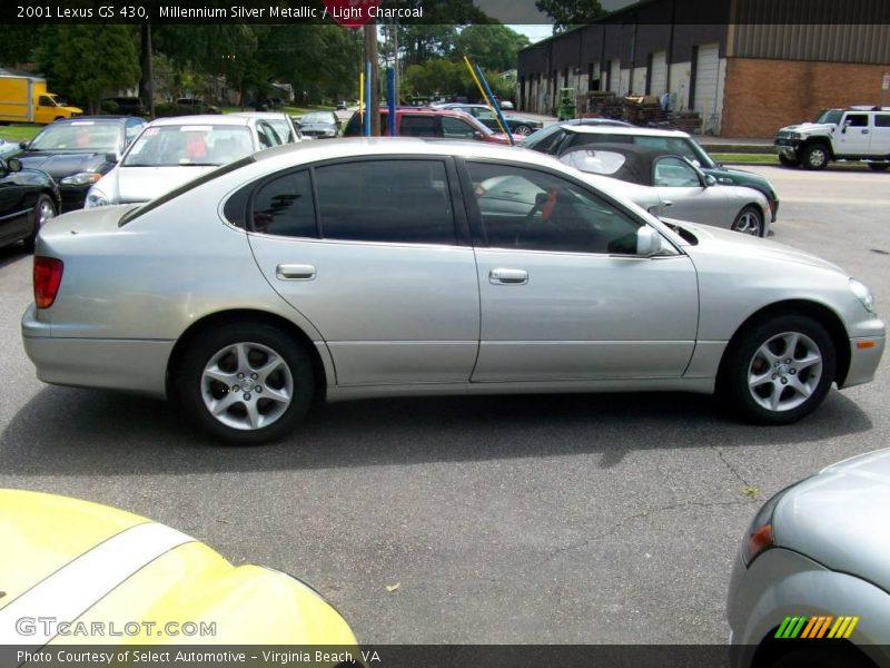 Millennium Silver Metallic / Light Charcoal 2001 Lexus GS 430