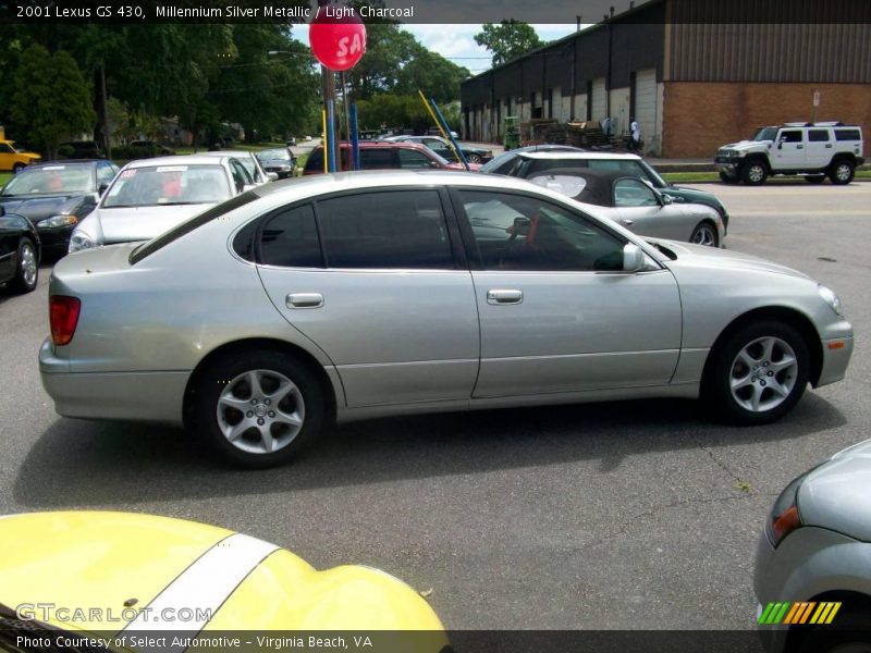 Millennium Silver Metallic / Light Charcoal 2001 Lexus GS 430