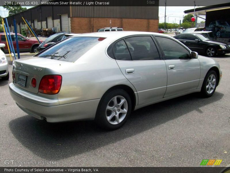 Millennium Silver Metallic / Light Charcoal 2001 Lexus GS 430