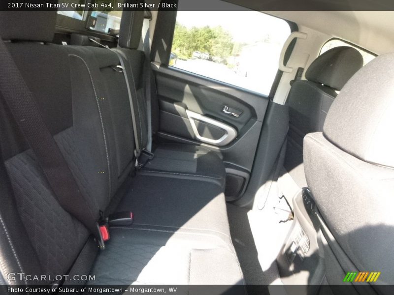Brilliant Silver / Black 2017 Nissan Titan SV Crew Cab 4x4
