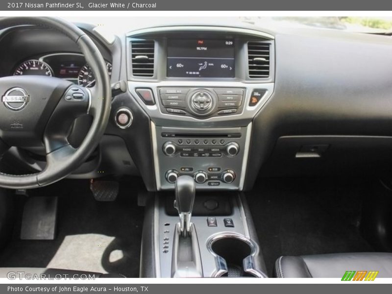 Glacier White / Charcoal 2017 Nissan Pathfinder SL