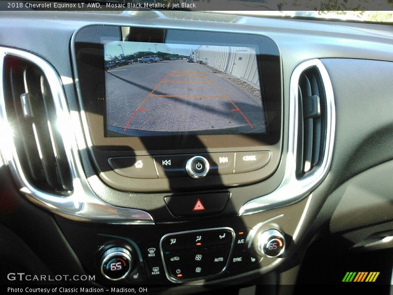 Mosaic Black Metallic / Jet Black 2018 Chevrolet Equinox LT AWD