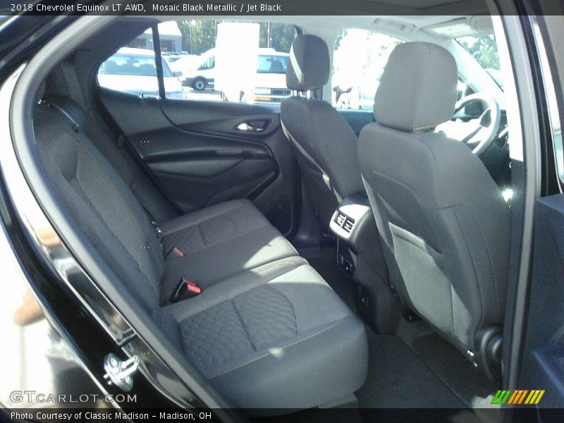 Mosaic Black Metallic / Jet Black 2018 Chevrolet Equinox LT AWD