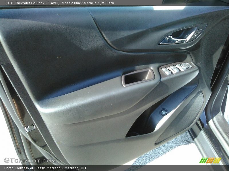 Mosaic Black Metallic / Jet Black 2018 Chevrolet Equinox LT AWD