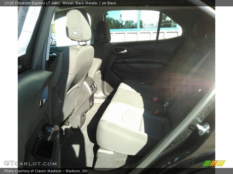Mosaic Black Metallic / Jet Black 2018 Chevrolet Equinox LT AWD