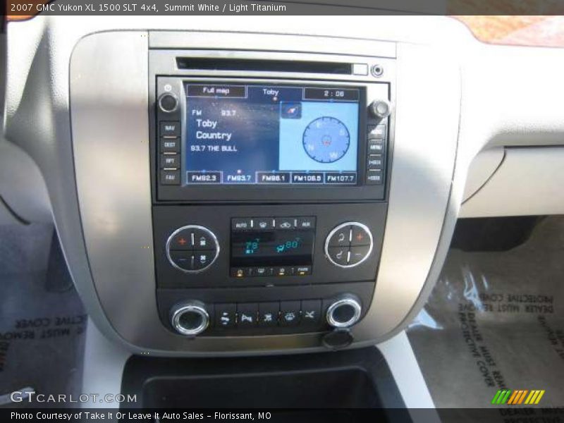 Summit White / Light Titanium 2007 GMC Yukon XL 1500 SLT 4x4