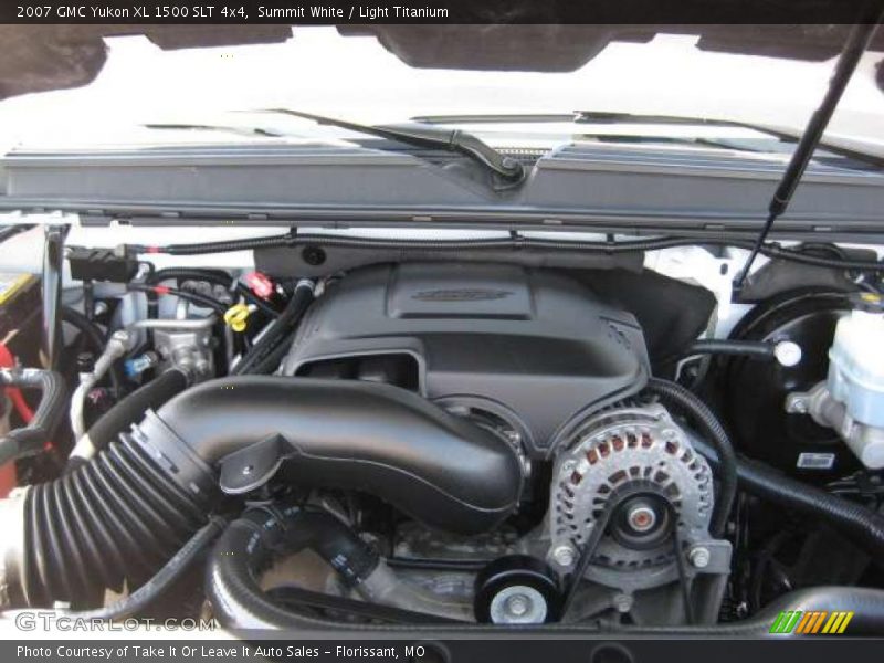 Summit White / Light Titanium 2007 GMC Yukon XL 1500 SLT 4x4