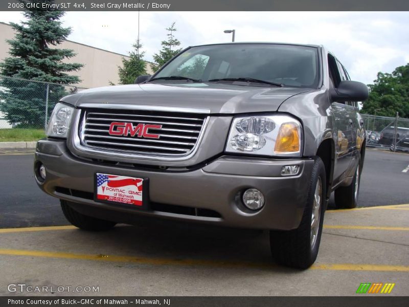 Steel Gray Metallic / Ebony 2008 GMC Envoy SLT 4x4