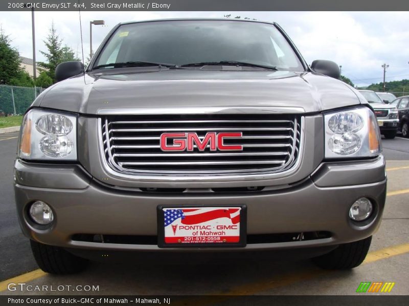 Steel Gray Metallic / Ebony 2008 GMC Envoy SLT 4x4