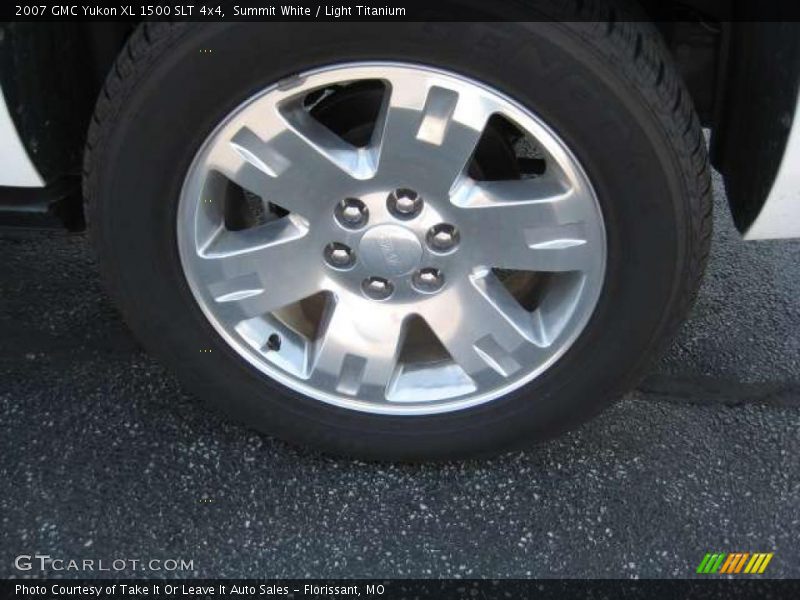Summit White / Light Titanium 2007 GMC Yukon XL 1500 SLT 4x4