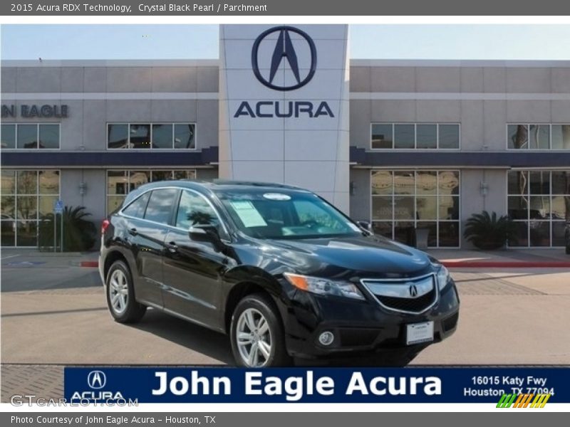 Crystal Black Pearl / Parchment 2015 Acura RDX Technology