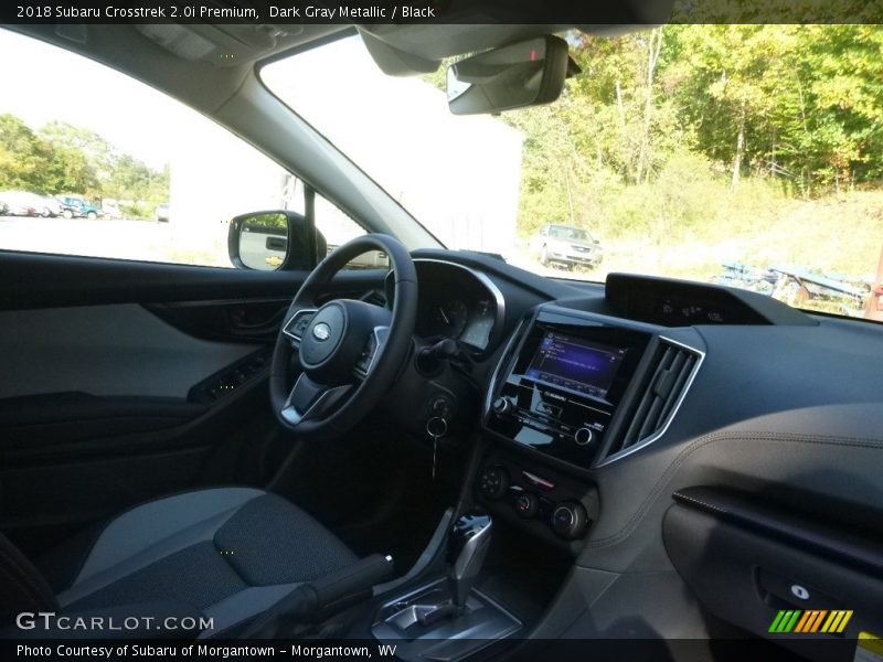 Dark Gray Metallic / Black 2018 Subaru Crosstrek 2.0i Premium