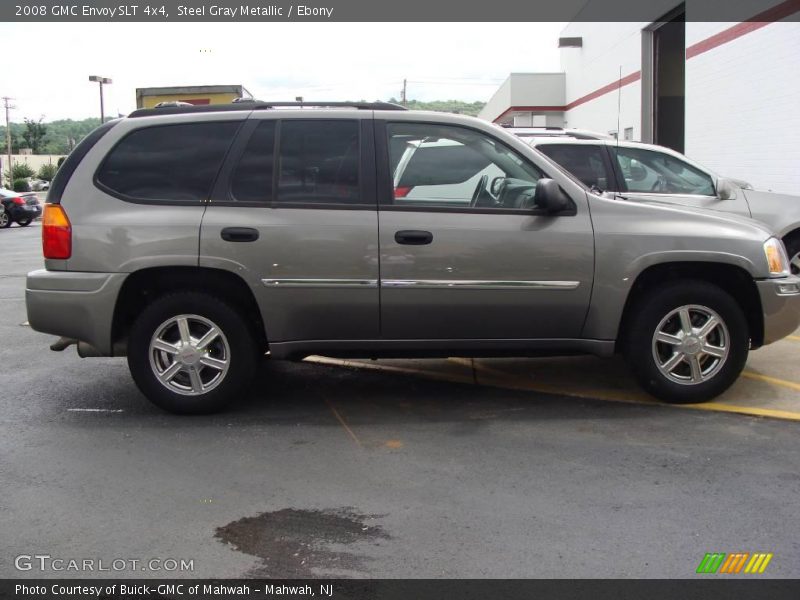 Steel Gray Metallic / Ebony 2008 GMC Envoy SLT 4x4