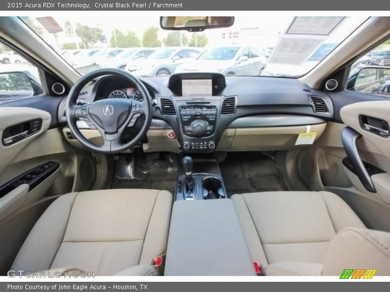 Crystal Black Pearl / Parchment 2015 Acura RDX Technology