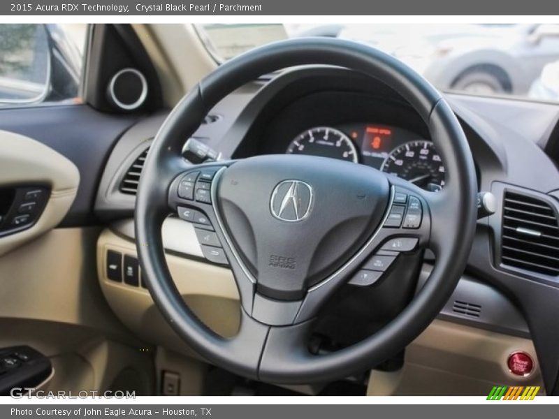 Crystal Black Pearl / Parchment 2015 Acura RDX Technology