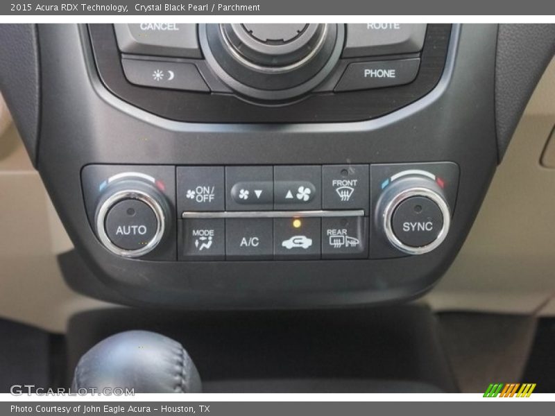 Crystal Black Pearl / Parchment 2015 Acura RDX Technology