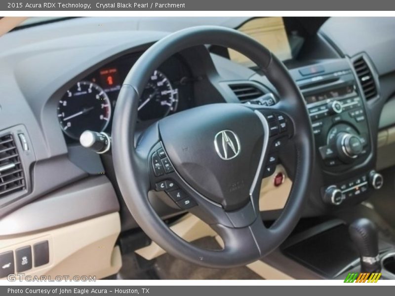 Crystal Black Pearl / Parchment 2015 Acura RDX Technology