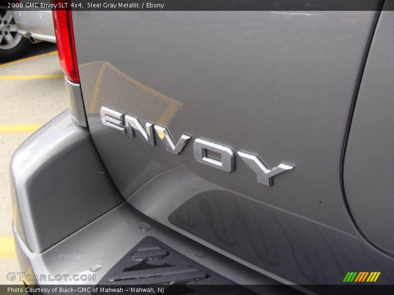 Steel Gray Metallic / Ebony 2008 GMC Envoy SLT 4x4