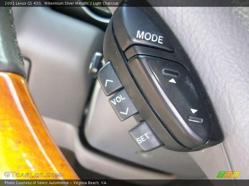 Millennium Silver Metallic / Light Charcoal 2001 Lexus GS 430