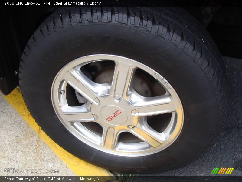 Steel Gray Metallic / Ebony 2008 GMC Envoy SLT 4x4