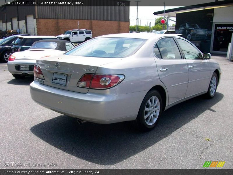 Alabaster Metallic / Black 2002 Lexus ES 300