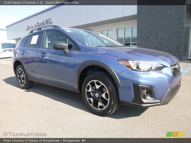 Quartz Blue Pearl / Gray 2018 Subaru Crosstrek 2.0i
