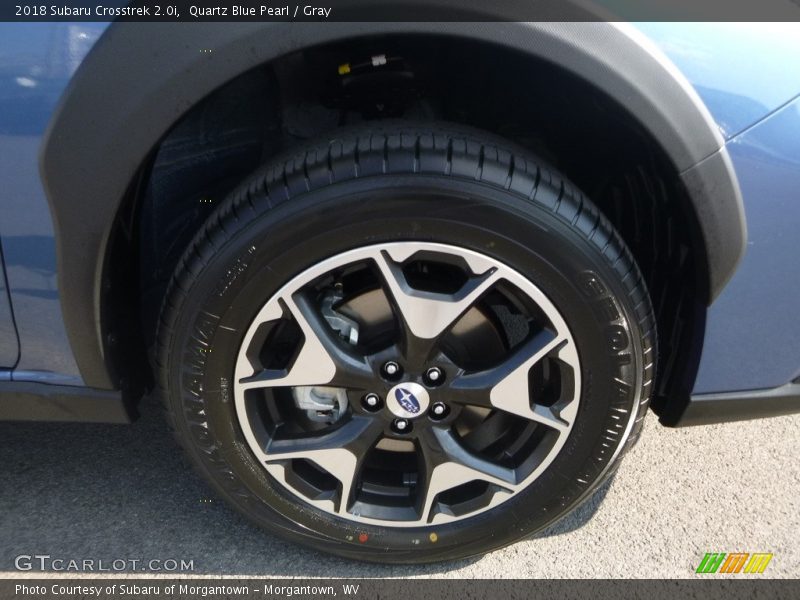 Quartz Blue Pearl / Gray 2018 Subaru Crosstrek 2.0i