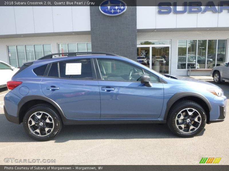 Quartz Blue Pearl / Gray 2018 Subaru Crosstrek 2.0i