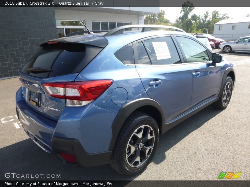 Quartz Blue Pearl / Gray 2018 Subaru Crosstrek 2.0i