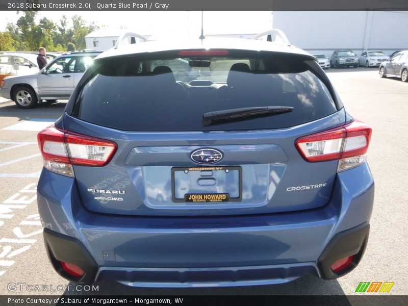 Quartz Blue Pearl / Gray 2018 Subaru Crosstrek 2.0i