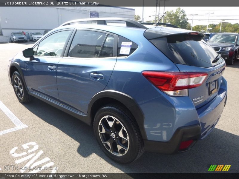 Quartz Blue Pearl / Gray 2018 Subaru Crosstrek 2.0i