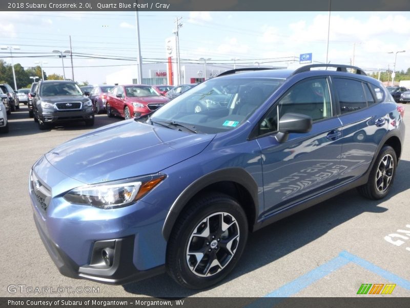 Quartz Blue Pearl / Gray 2018 Subaru Crosstrek 2.0i