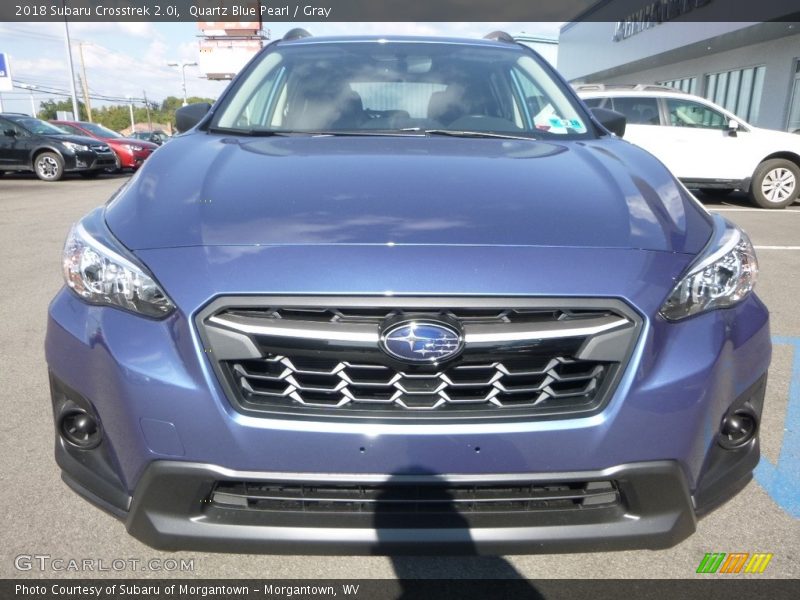 Quartz Blue Pearl / Gray 2018 Subaru Crosstrek 2.0i