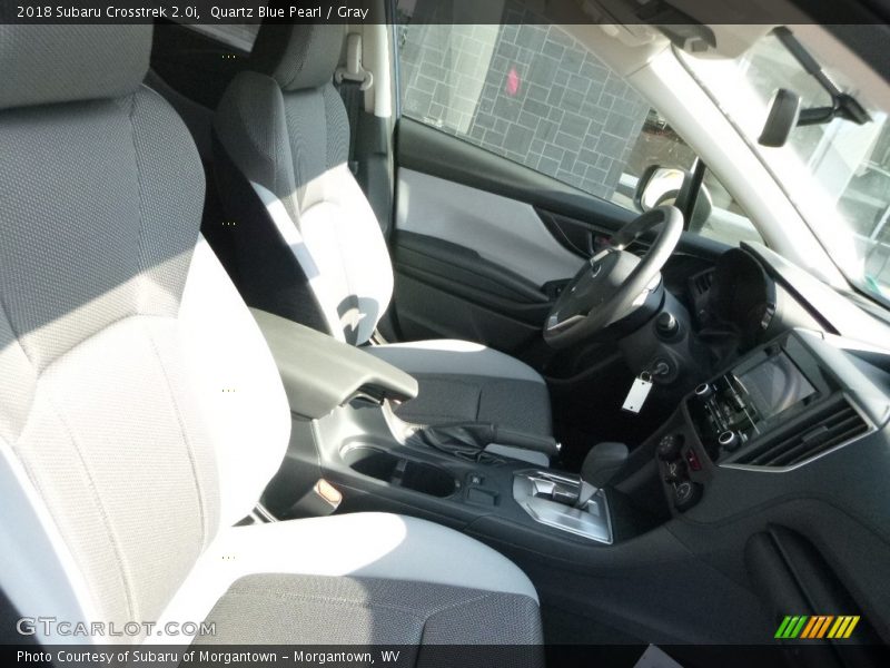 Quartz Blue Pearl / Gray 2018 Subaru Crosstrek 2.0i