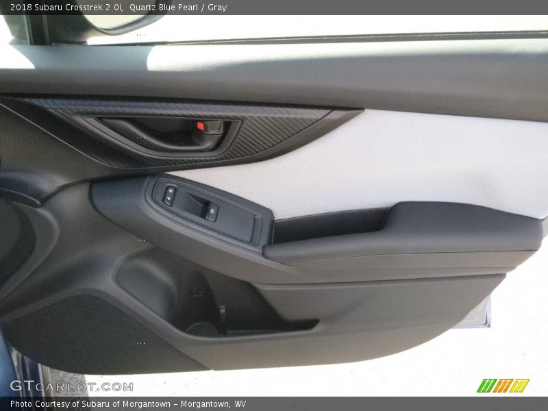 Quartz Blue Pearl / Gray 2018 Subaru Crosstrek 2.0i