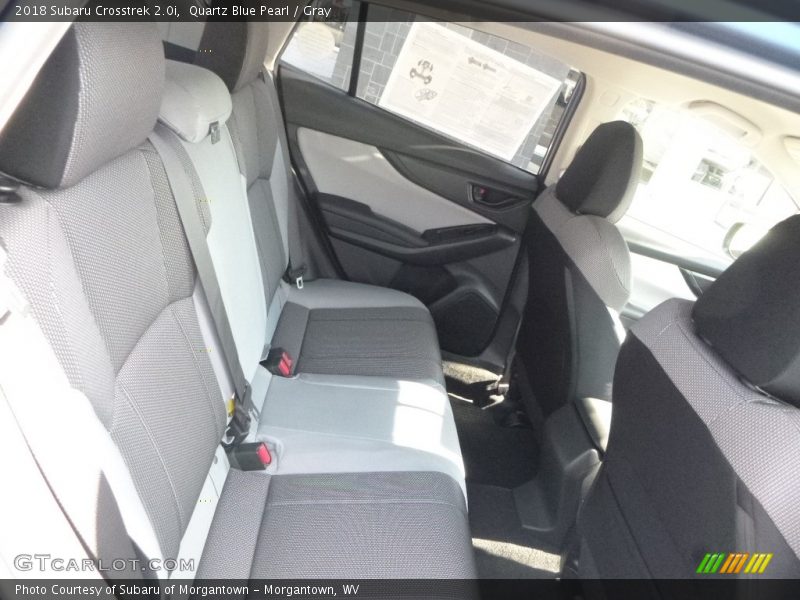 Quartz Blue Pearl / Gray 2018 Subaru Crosstrek 2.0i