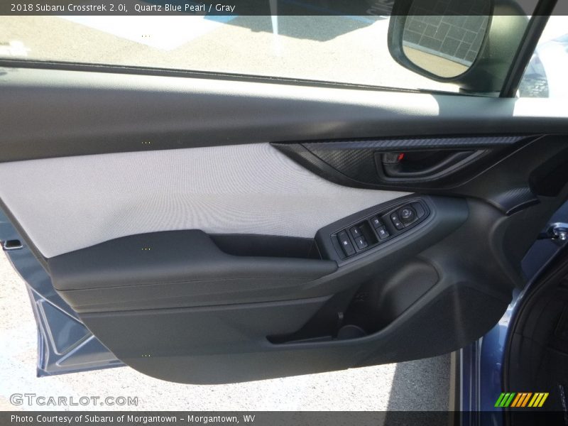 Quartz Blue Pearl / Gray 2018 Subaru Crosstrek 2.0i