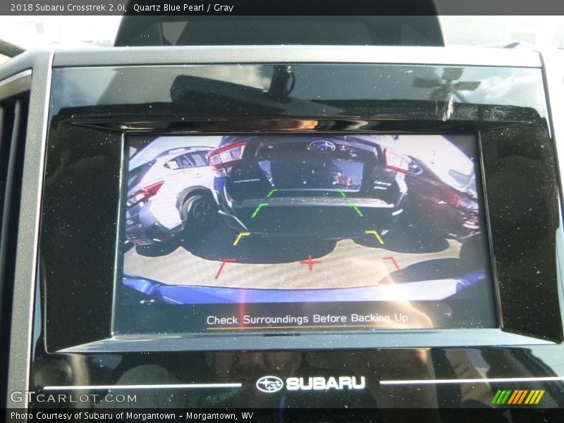 Quartz Blue Pearl / Gray 2018 Subaru Crosstrek 2.0i