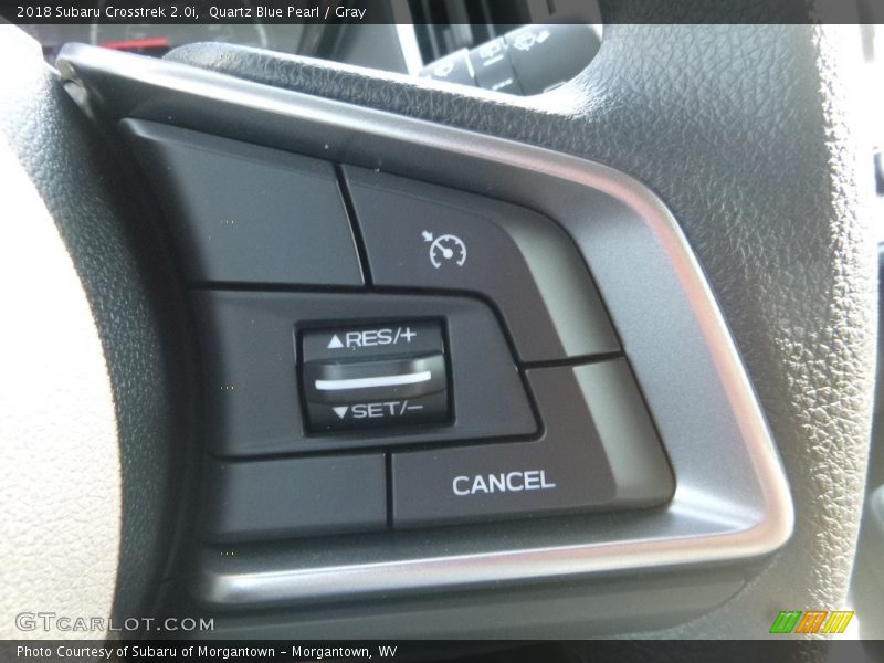 Quartz Blue Pearl / Gray 2018 Subaru Crosstrek 2.0i