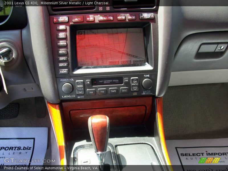 Millennium Silver Metallic / Light Charcoal 2001 Lexus GS 430