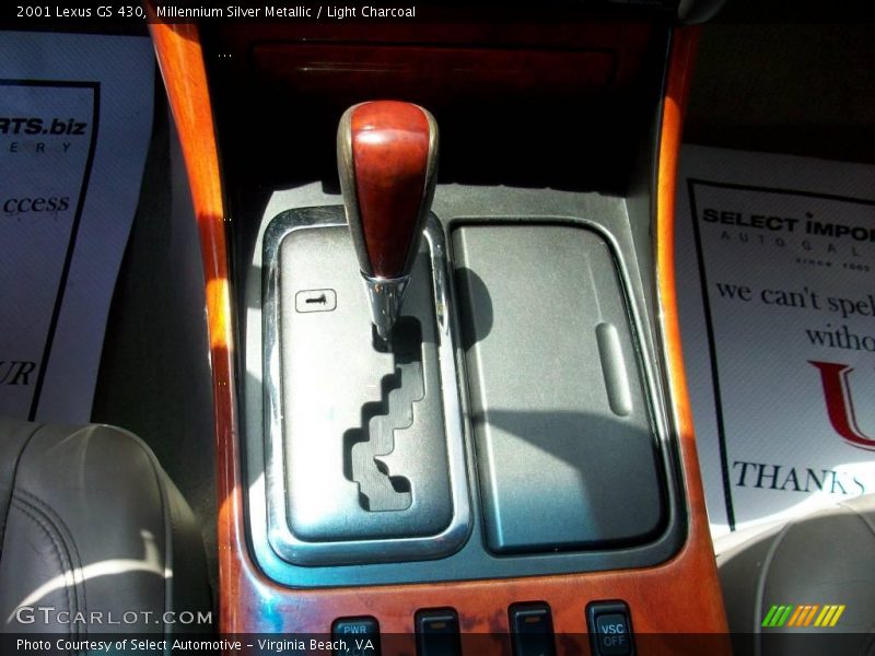 Millennium Silver Metallic / Light Charcoal 2001 Lexus GS 430