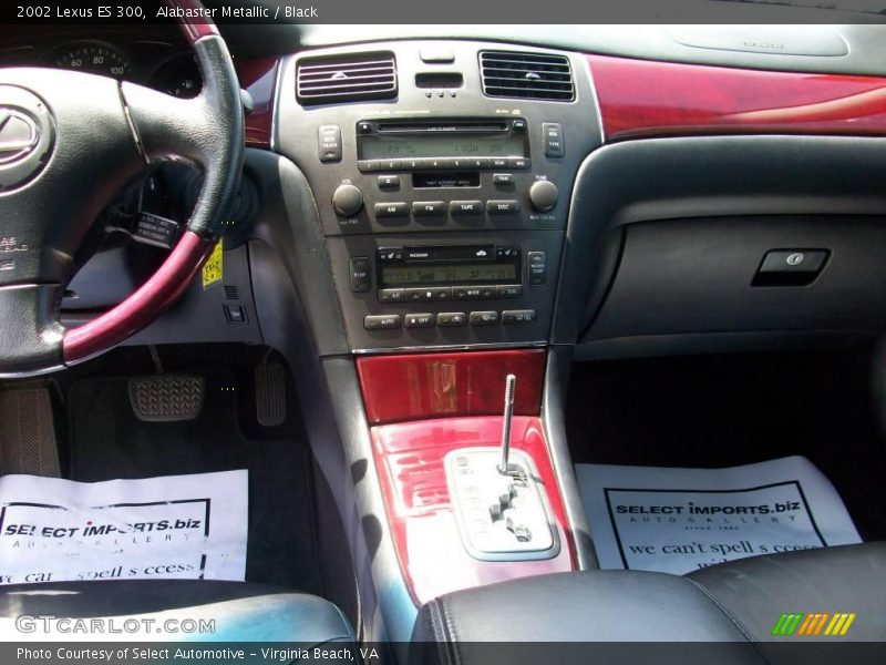 Alabaster Metallic / Black 2002 Lexus ES 300