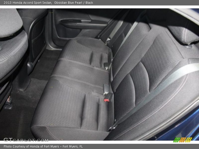 Obsidian Blue Pearl / Black 2013 Honda Accord Sport Sedan