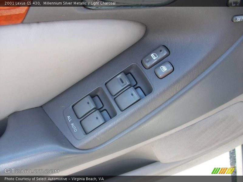Millennium Silver Metallic / Light Charcoal 2001 Lexus GS 430