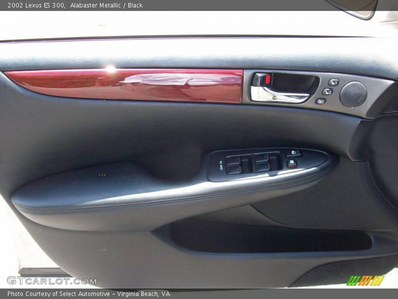 Alabaster Metallic / Black 2002 Lexus ES 300