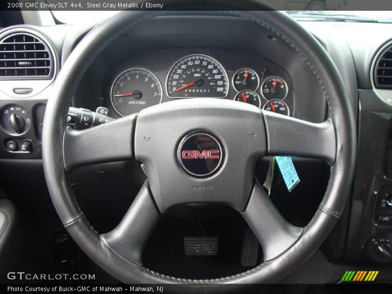 Steel Gray Metallic / Ebony 2008 GMC Envoy SLT 4x4