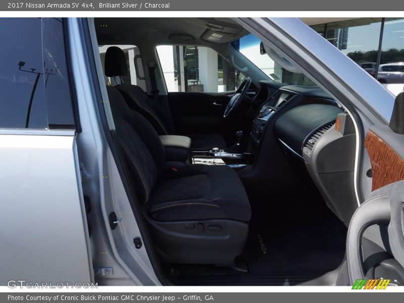 Brilliant Silver / Charcoal 2017 Nissan Armada SV 4x4