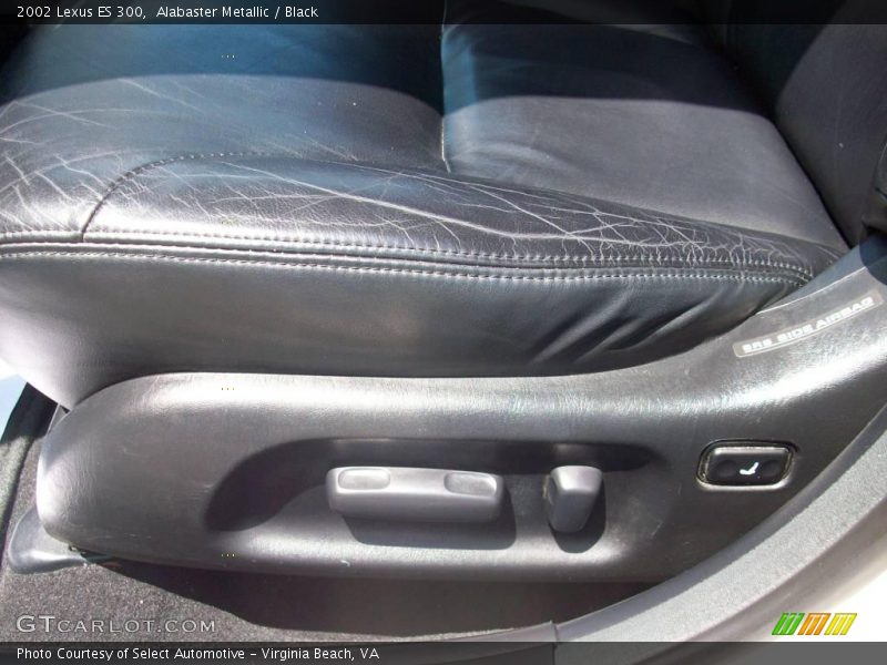 Alabaster Metallic / Black 2002 Lexus ES 300