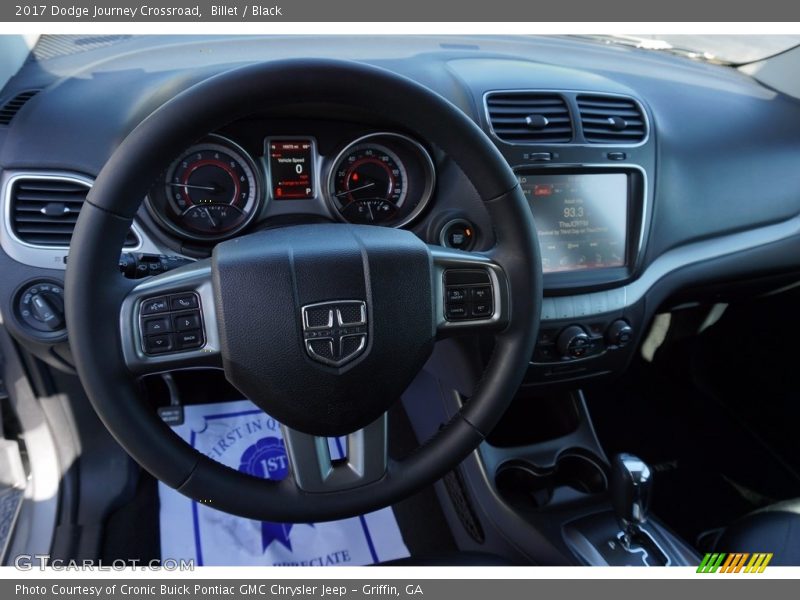 Billet / Black 2017 Dodge Journey Crossroad