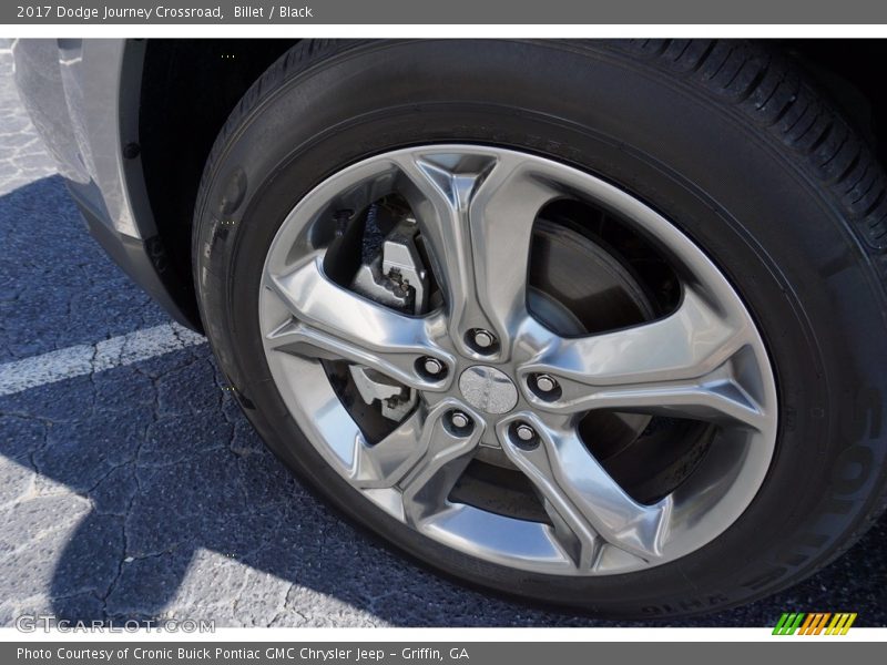 Billet / Black 2017 Dodge Journey Crossroad